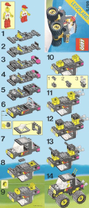 Bedienungsanleitung Lego set 6675 Town 4×4 auto