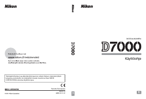 Käyttöohje Nikon D7000 Digitaalikamera
