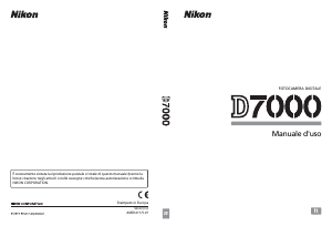 Manuale Nikon D7000 Fotocamera digitale