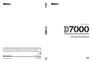Rokasgrāmata Nikon D7000 Digitālā kamera