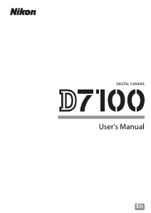 Manual Nikon D7100 Digital Camera