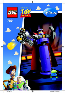 Manual Lego set 7591 Toy Story Construct-a-zurg