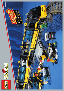 Manual de uso Lego set 4559 Trains Tren de alta velocidad