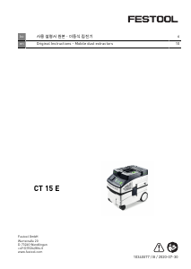 Manual Festool CT 15 E Vacuum Cleaner