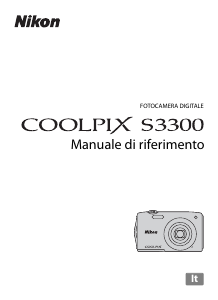 Manuale Nikon Coolpix S3300 Fotocamera digitale