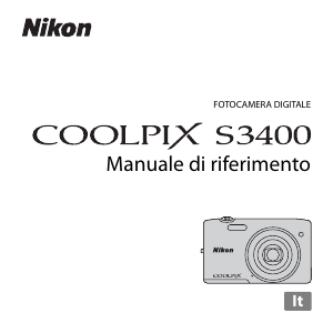 Manuale Nikon Coolpix S3400 Fotocamera digitale