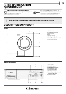 Mode d’emploi Indesit IND70110 Sèche-linge