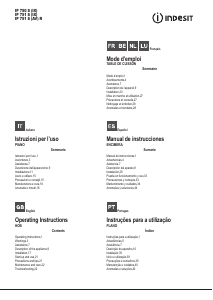 Manual de uso Indesit IP 751 S (AV) R Placa