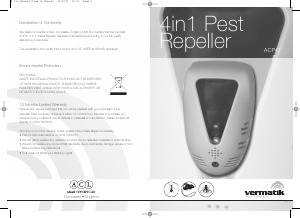 Manual Vermatik ACP41 Pest Repeller