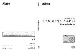 Manuale Nikon Coolpix S4150 Fotocamera digitale