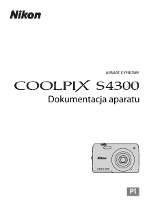 Instrukcja Nikon Coolpix S4300 Aparat cyfrowy