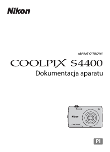 Instrukcja Nikon Coolpix S4400 Aparat cyfrowy
