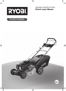 Manual Ryobi RLM5319SMEB Lawn Mower