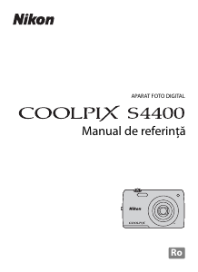 Manual Nikon Coolpix S4400 Cameră digitală