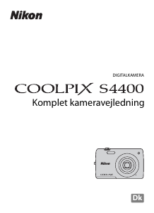 Brugsanvisning Nikon Coolpix S4400 Digitalkamera