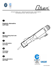 Manuale Ober SATT300 Sega universale