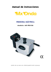 Manual de uso MX Onda MX-FR2126 Freidora