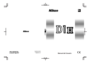 Manual de uso Nikon D1H Cámara digital