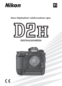 Käyttöohje Nikon D2H Digitaalikamera