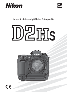 Manuál Nikon D2Hs Digitální fotoaparát