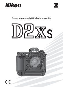 Manuál Nikon D2Xs Digitální fotoaparát