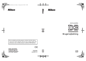Brugsanvisning Nikon D3 Digitalkamera