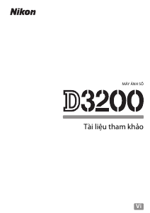 Hướng dẫn sử dụng Nikon D3200 Máy ảnh kỹ thuật số