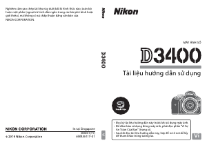 Hướng dẫn sử dụng Nikon D3400 Máy ảnh kỹ thuật số