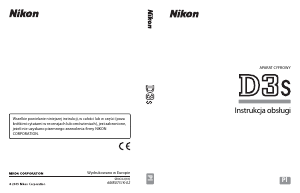Instrukcja Nikon D3S Aparat cyfrowy