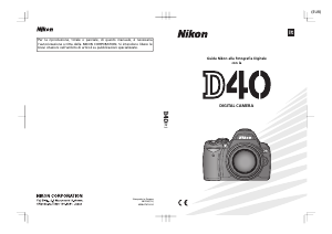 Manuale Nikon D40 Fotocamera digitale