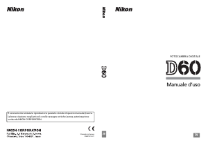 Manuale Nikon D60 Fotocamera digitale