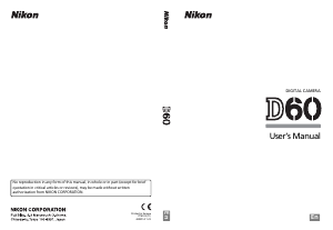 Manual Nikon D60 Digital Camera