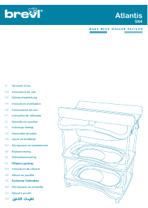 Manual de uso Brevi Atlantis Cambiador