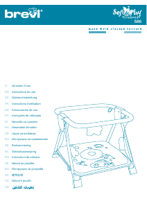 Manual de uso Brevi Soft & Play Giramondo Corralito de niño
