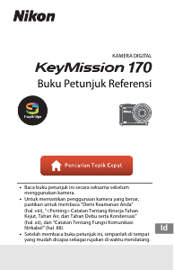 Panduan Nikon KeyMission 170 Kamera Aksi