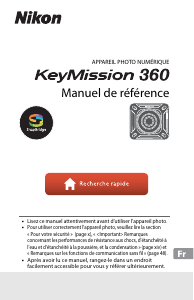 Mode d’emploi Nikon KeyMission 360 Caméscope action