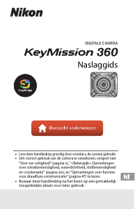 Handleiding Nikon KeyMission 360 Actiecamera