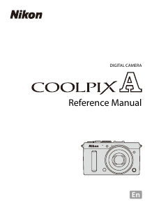 Manual Nikon Coolpix A Digital Camera