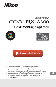 Instrukcja Nikon Coolpix A300 Aparat cyfrowy