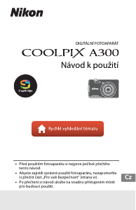 Manuál Nikon Coolpix A300 Digitální fotoaparát