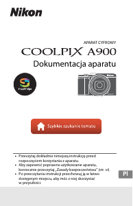 Instrukcja Nikon Coolpix A900 Aparat cyfrowy