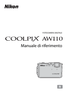 Manuale Nikon Coolpix AW110 Fotocamera digitale