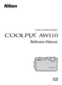 Kullanım kılavuzu Nikon Coolpix AW110 Dijital kamera