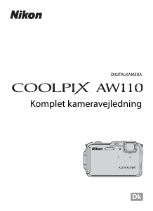 Brugsanvisning Nikon Coolpix AW110 Digitalkamera