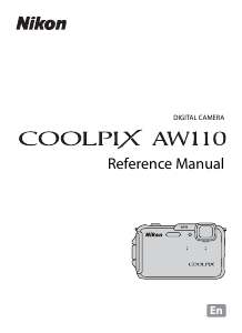 Manual Nikon Coolpix AW110 Digital Camera