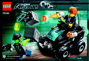 Bruksanvisning Lego set 70160 Ultra Agents Striden vid floden