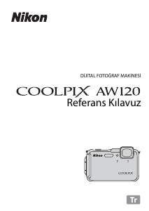 Kullanım kılavuzu Nikon Coolpix AW120 Dijital kamera
