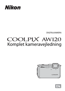 Brugsanvisning Nikon Coolpix AW120 Digitalkamera