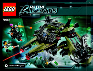 Manuale Lego set 70164 Ultra Agents Missione uragano