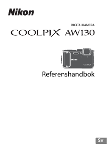 Bruksanvisning Nikon Coolpix AW130 Digitalkamera